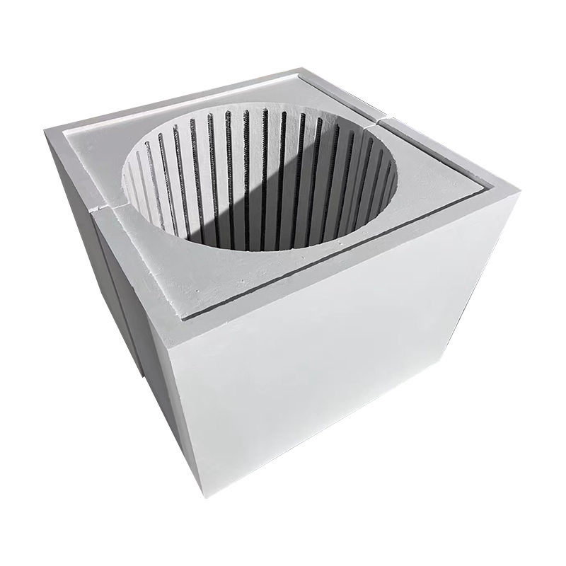 Ceramic Fiber Heating Module Block para sa Electric Resistance Furnace