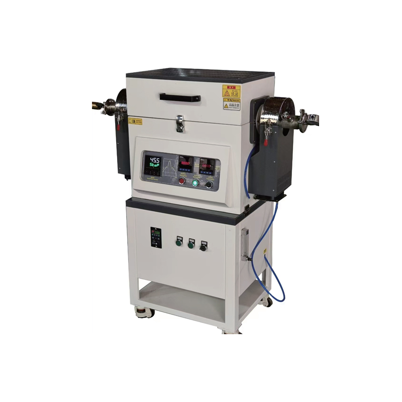 1200°C Naitagilid na Rotary Tube Furnace